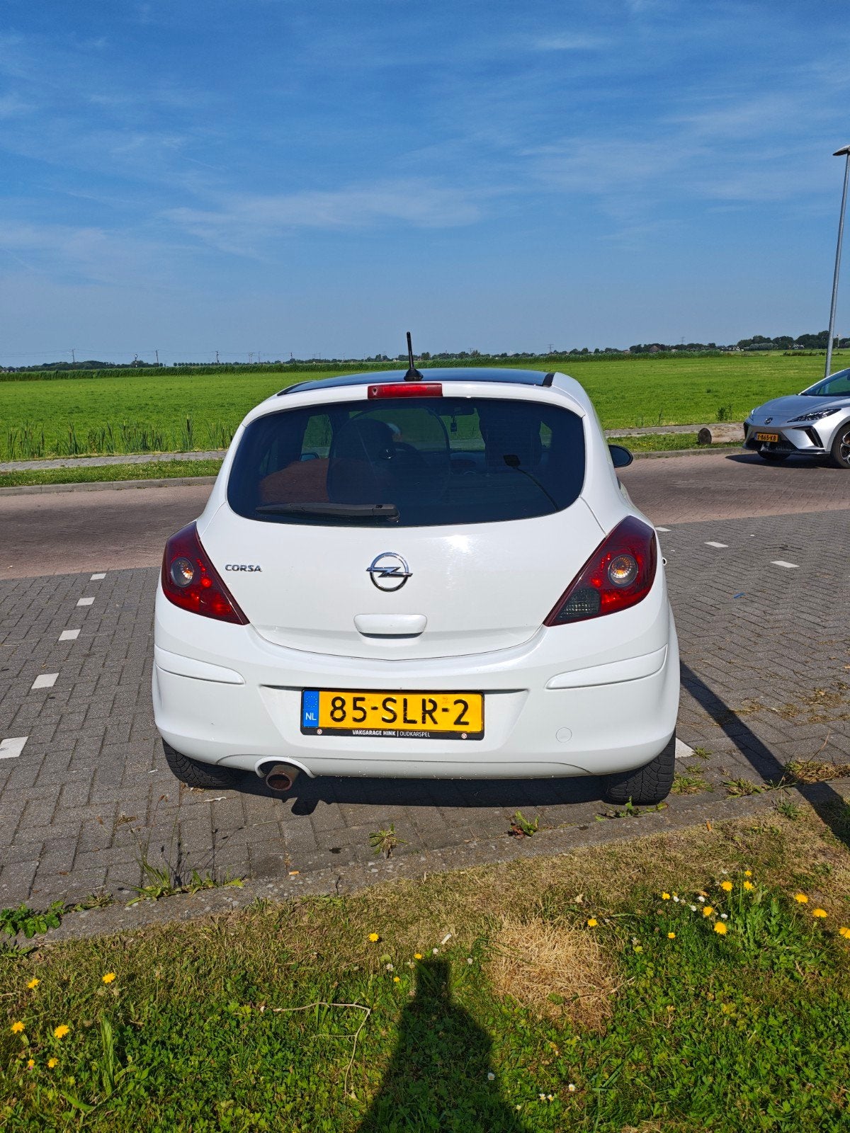 Opel Corsa 1.2 16V LPG 3D 2011 Wit, Auto's, Opel, Voorwielaandrijving, 83 pk, 4 cilinders, 1229 cc