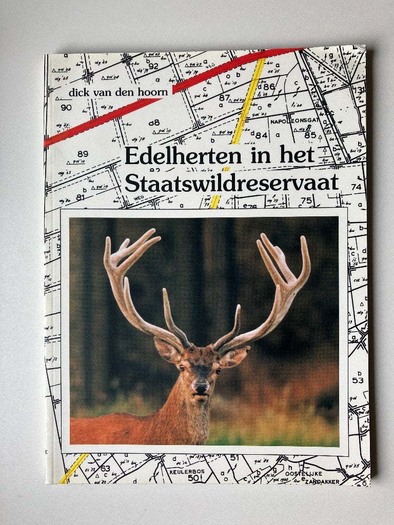Edelherten in het staatswildreservaat(jachtboek), Boeken, Ophalen of Verzenden, Zo goed als nieuw, Dick van den Hoorn