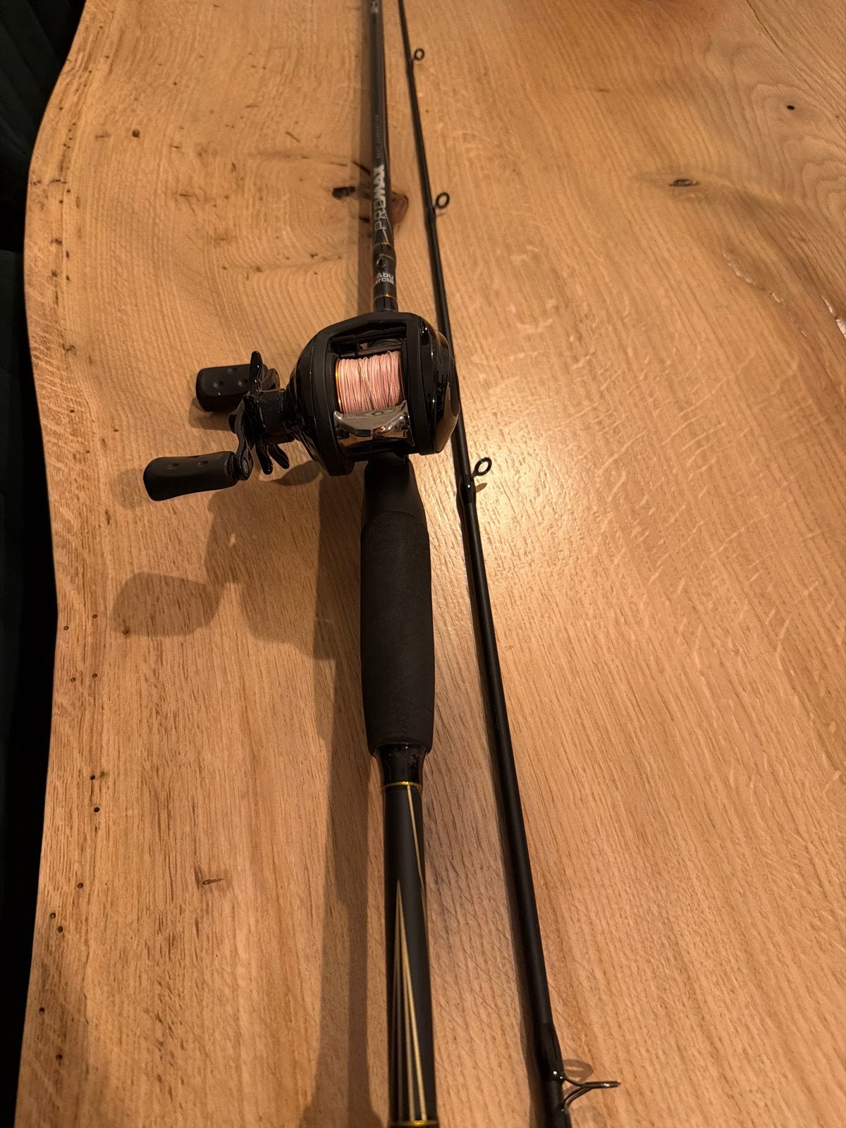 Abu Garcia Pro Max Hengelset - 6'6" - 15/45g - M zgan, Ophalen of Verzenden, Zo goed als nieuw, Complete hengel