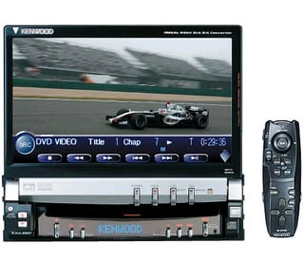 Kenwood KVT-925DVD Klapscherm met DVD, Navigatie & iPod, Auto diversen, Autoradio's, Ophalen of Verzenden