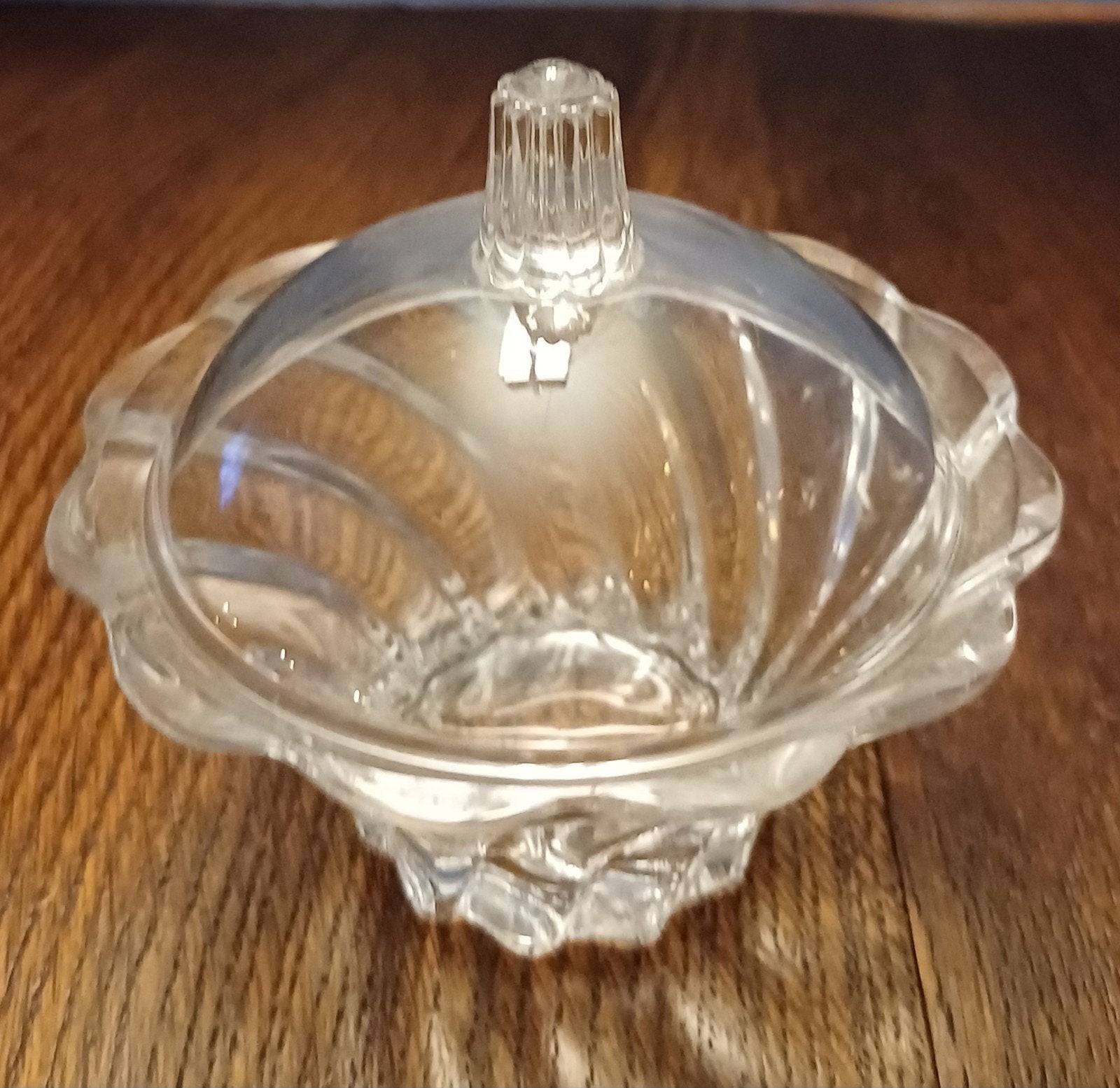 Klein kristallen schaaltje (AH glasservies), Ophalen of Verzenden