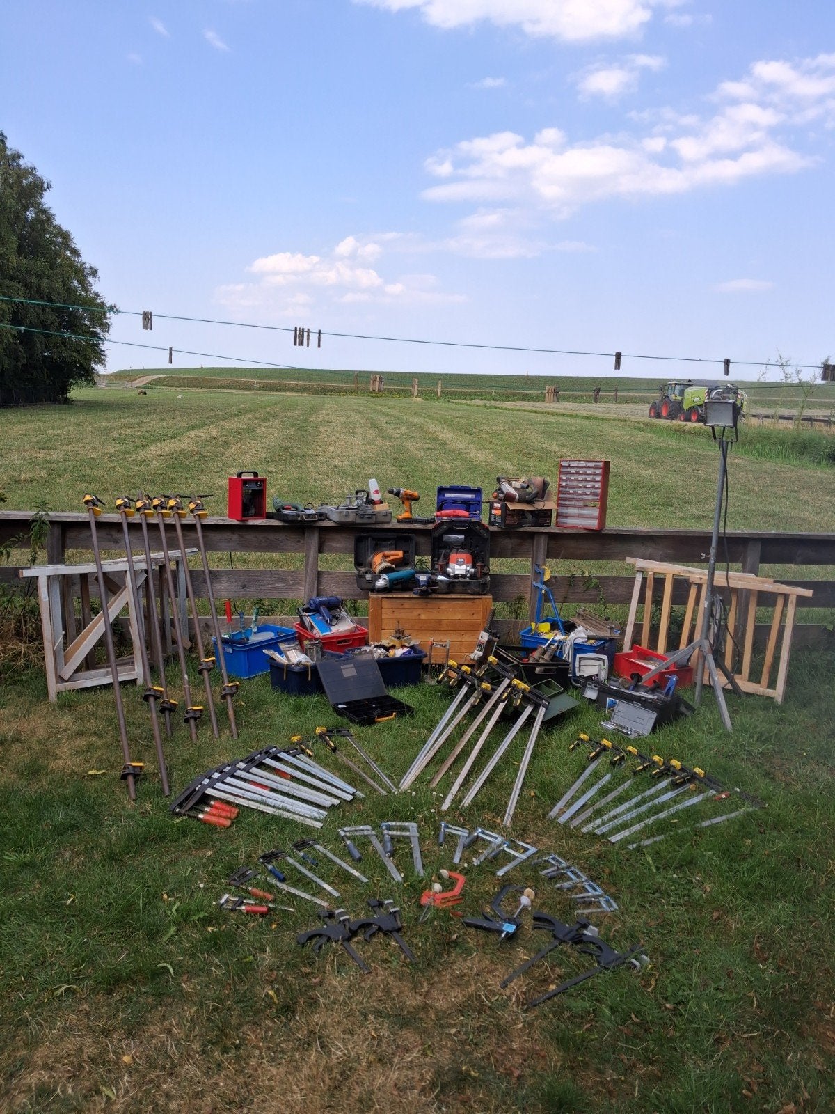 zeer complete set gereedschap, Ophalen