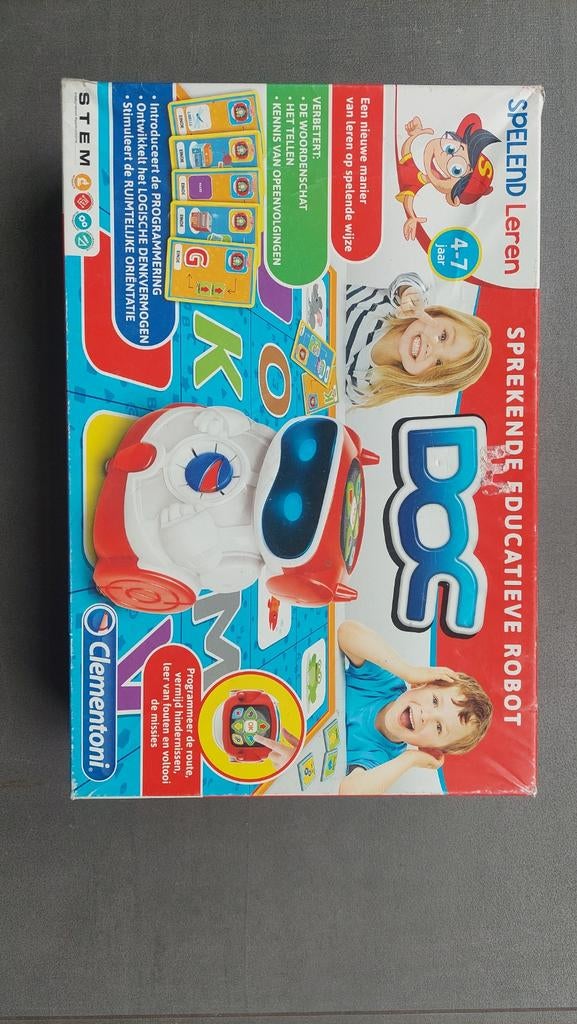 Clementoni Doc Spelend Leren Robot, Kinderen en Baby's, Speelgoed | Educatief en Creatief, Ophalen of Verzenden, Gebruikt, Met geluid