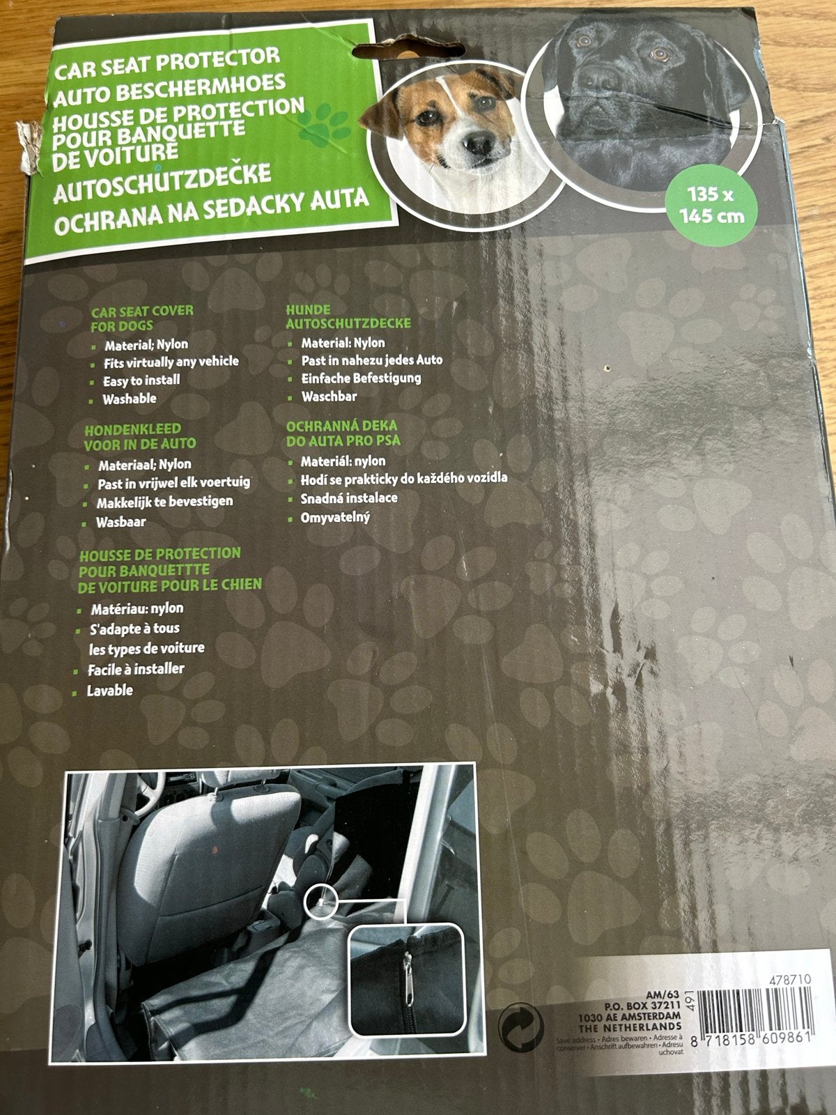 Nieuwe auto honden beschermhoes, Ophalen of Verzenden, Nieuw
