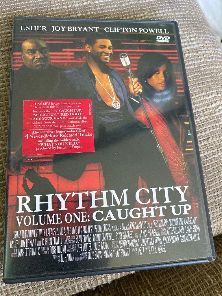 Usher - Rhythm City Volume One: Caught Up DVD (Gesigneerd), Engels, Vanaf 16 jaar, Ophalen of Verzenden, Zo goed als nieuw