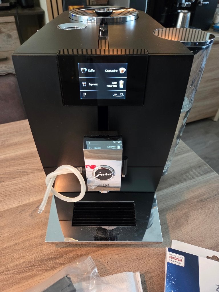 Jura ENA8 Full Metro Black 2020 |3.743 bereidingen ZEER LAAG, Jura, 10 kopjes of meer, Koffiemachine, Ophalen of Verzenden