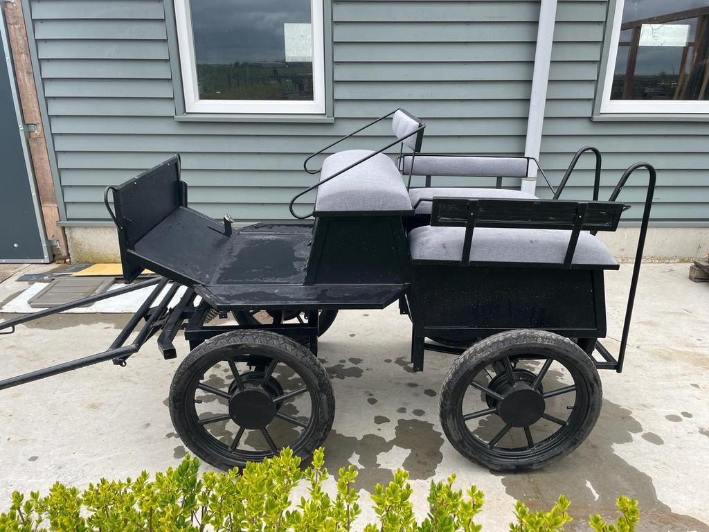 Menwagen 18 inch, Dieren en Toebehoren, Paarden en Pony's | Hoofdstellen en Tuigage, Ophalen, Gebruikt, Overige soorten