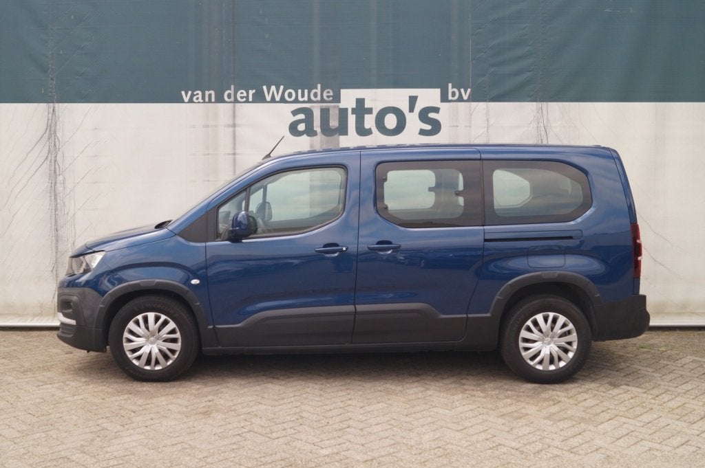 Peugeot Rifter Long 1.2 PureTech Active 7-persoons -NAVI-AIR, Auto's, Voorwielaandrijving, Gebruikt, Euro 6, 1199 cc
