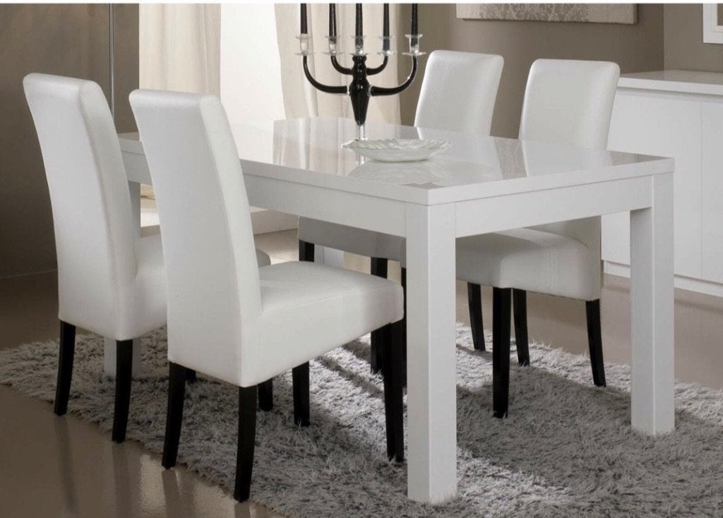 Eettafel Hoogglans z.s.m., Ophalen, Hoogglans, 50 tot 100 cm, Zo goed als nieuw