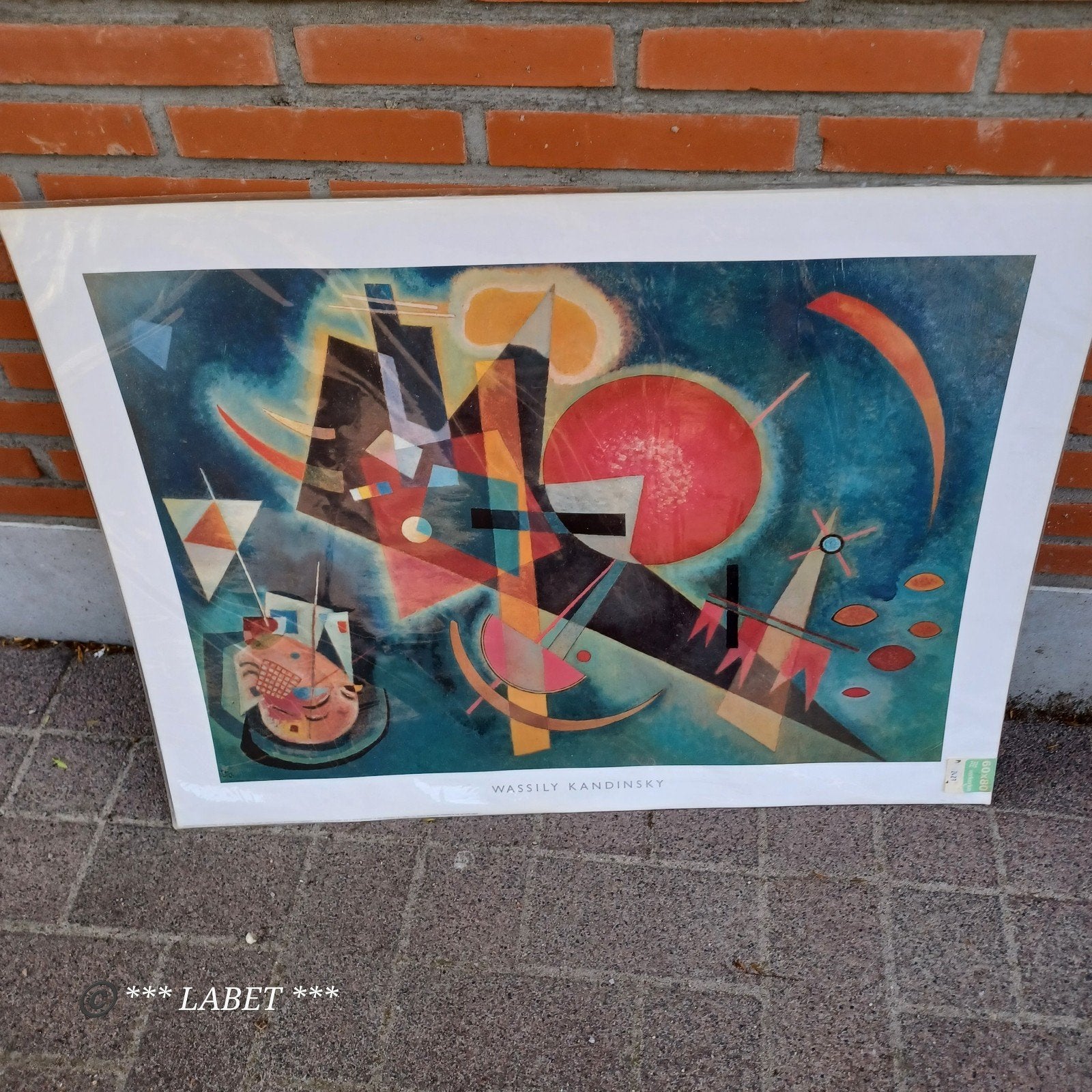 Poster van Wassily Kandinsky, Im Blau, Verzenden