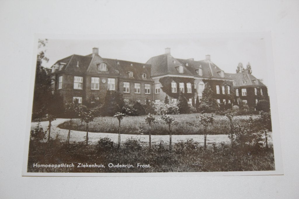 Ansichtkaart Homeopatisch Ziekenhuis Oudenrijn, Ophalen of Verzenden, Gelopen, Zuid-Holland