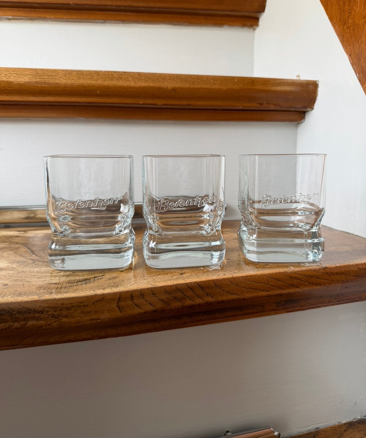 3x Berentzen borrelglas, Verzamelen, Ophalen of Verzenden, Zo goed als nieuw, Borrel- of Shotglas