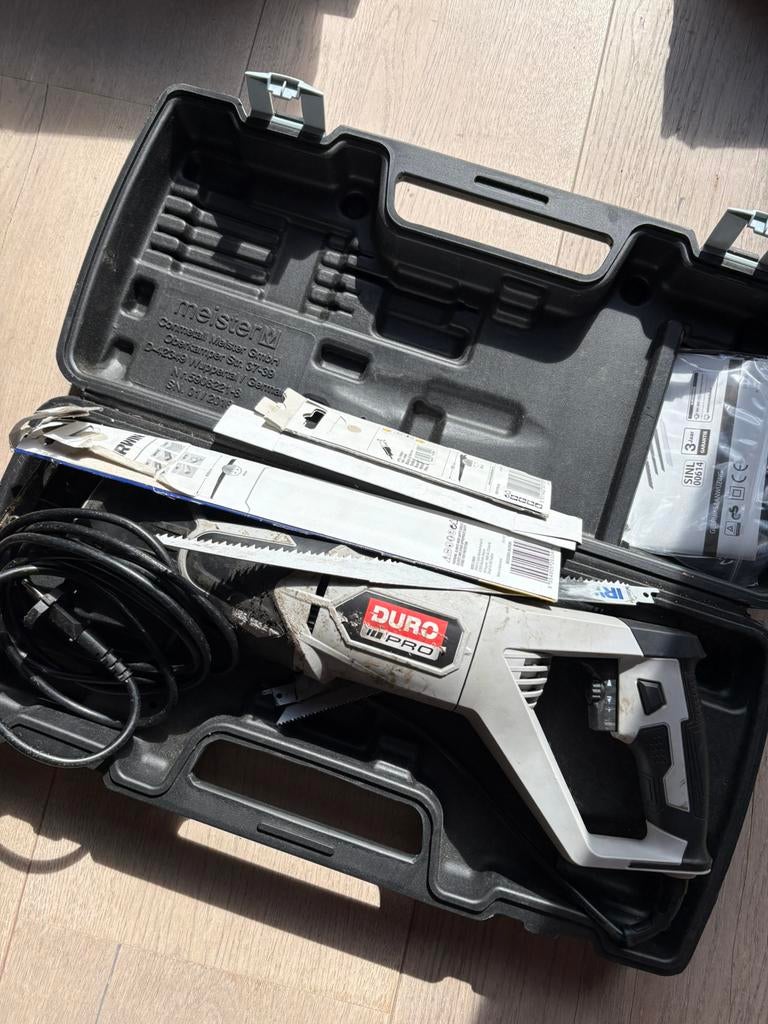 Duro zaagmachine, Ophalen of Verzenden, Gebruikt