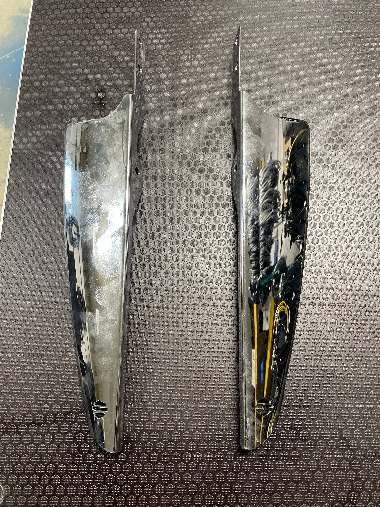 Windgeleiders voor Harley Davidson Fatboy, Ophalen of Verzenden, Gebruikt