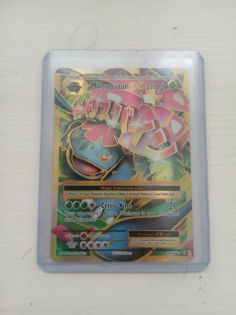 M Venusaur EX  Evolutions #100, Ophalen of Verzenden, Nieuw, Losse kaart, Foil
