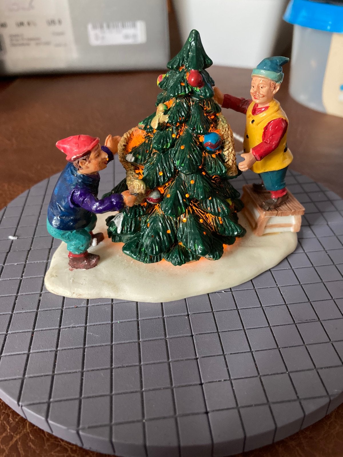 Boom optuigen lemax, Diversen, Kerst, Ophalen of Verzenden, Zo goed als nieuw