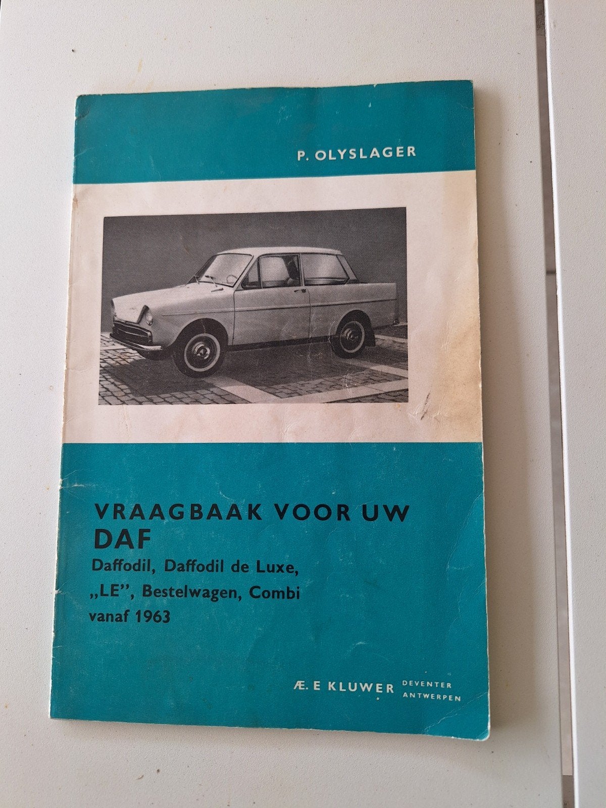 Vraagbaag Daf vanaf 1963, P. Olyslager, Daffodil, Combi,"LE", Ophalen of Verzenden