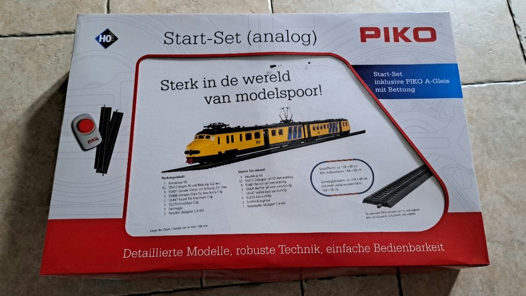 Piko treinset, Ophalen, Treinset, Gelijkstroom of Wisselstroom, Piko