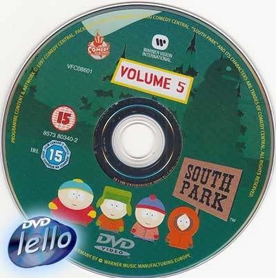 South Park, Vol. 5, 14 of 15, disc only, nieuw, UK, NLO, Cd's en Dvd's, Dvd's | Tv en Series, Alle leeftijden, Ophalen of Verzenden