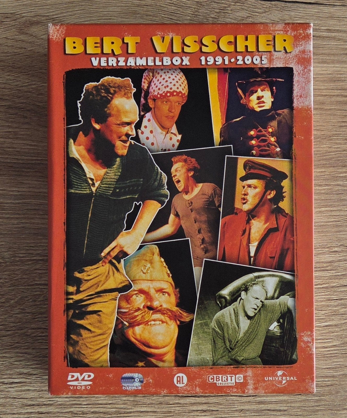 Bert Visscher Verzamelbox 1991-2005  - Zo goed als nieuw, Stand-up of Theatershow, Bert Visscher, Alle leeftijden, Zo goed als nieuw