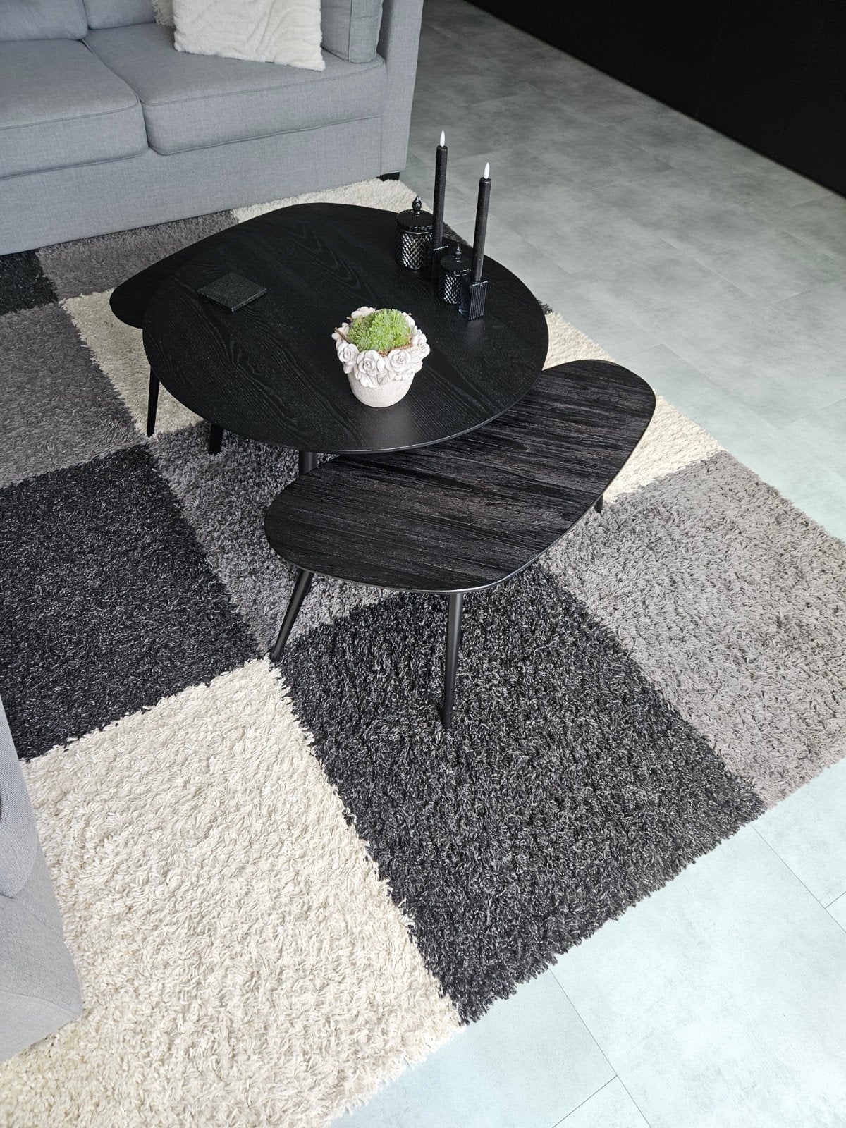 vloerkleed hoogpolig 200x290cm, Ophalen, Gebruikt, 200 cm of meer, 200 cm of meer
