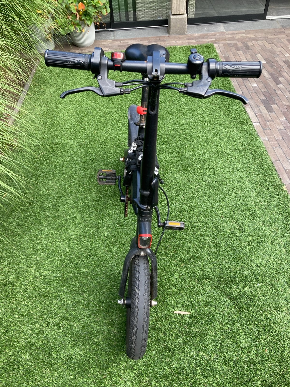 Dyu d3f opvouwbare elektrische fiets, Fietsen en Brommers, Elektrische fietsen, Minder dan 30 km per accu, Gebruikt, Minder dan 47 cm