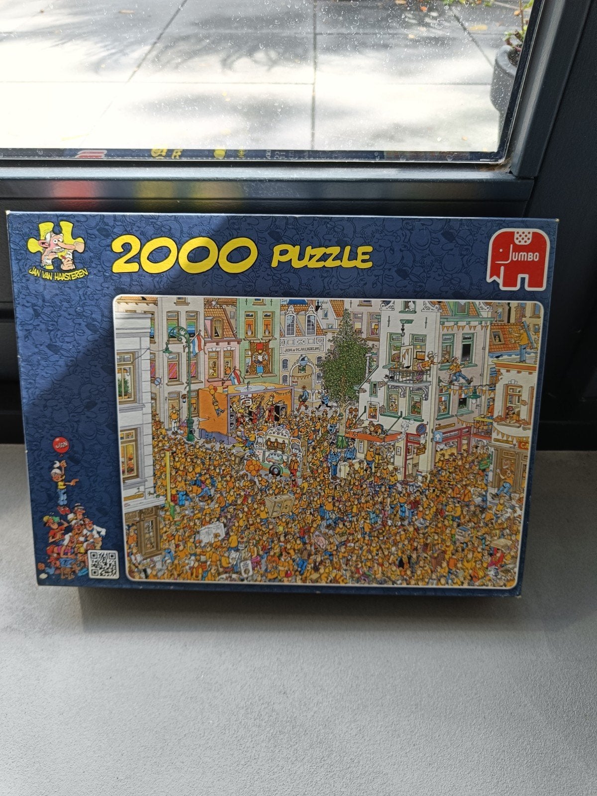 Jan van Haasteren 2000 stukjes - De inhuldiging, Ophalen of Verzenden, Meer dan 1500 stukjes, Zo goed als nieuw, Legpuzzel