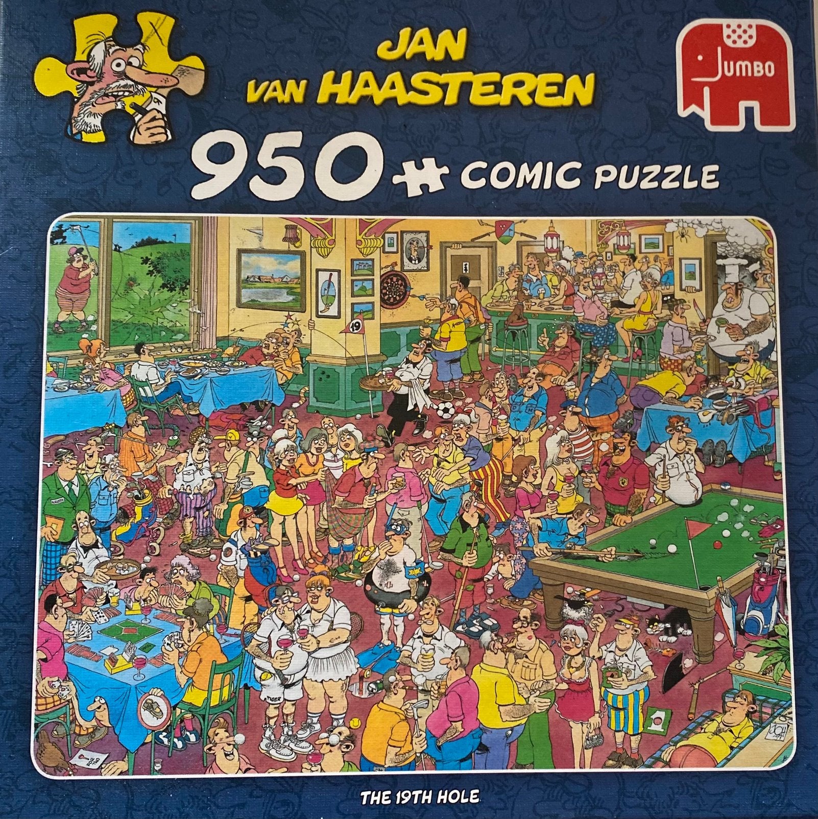 Jan van Haasteren 950 stukjes  6 euro per stuks, Ophalen of Verzenden, 500 t/m 1500 stukjes, Zo goed als nieuw