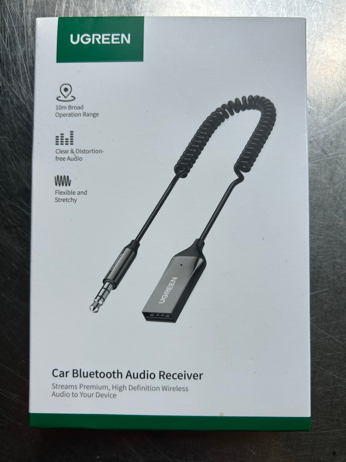 UGREEN CM309 Bluetooth Audio Ontvanger - Nieuw, Ophalen, Nieuw, Minder dan 2 meter, Overige kabels