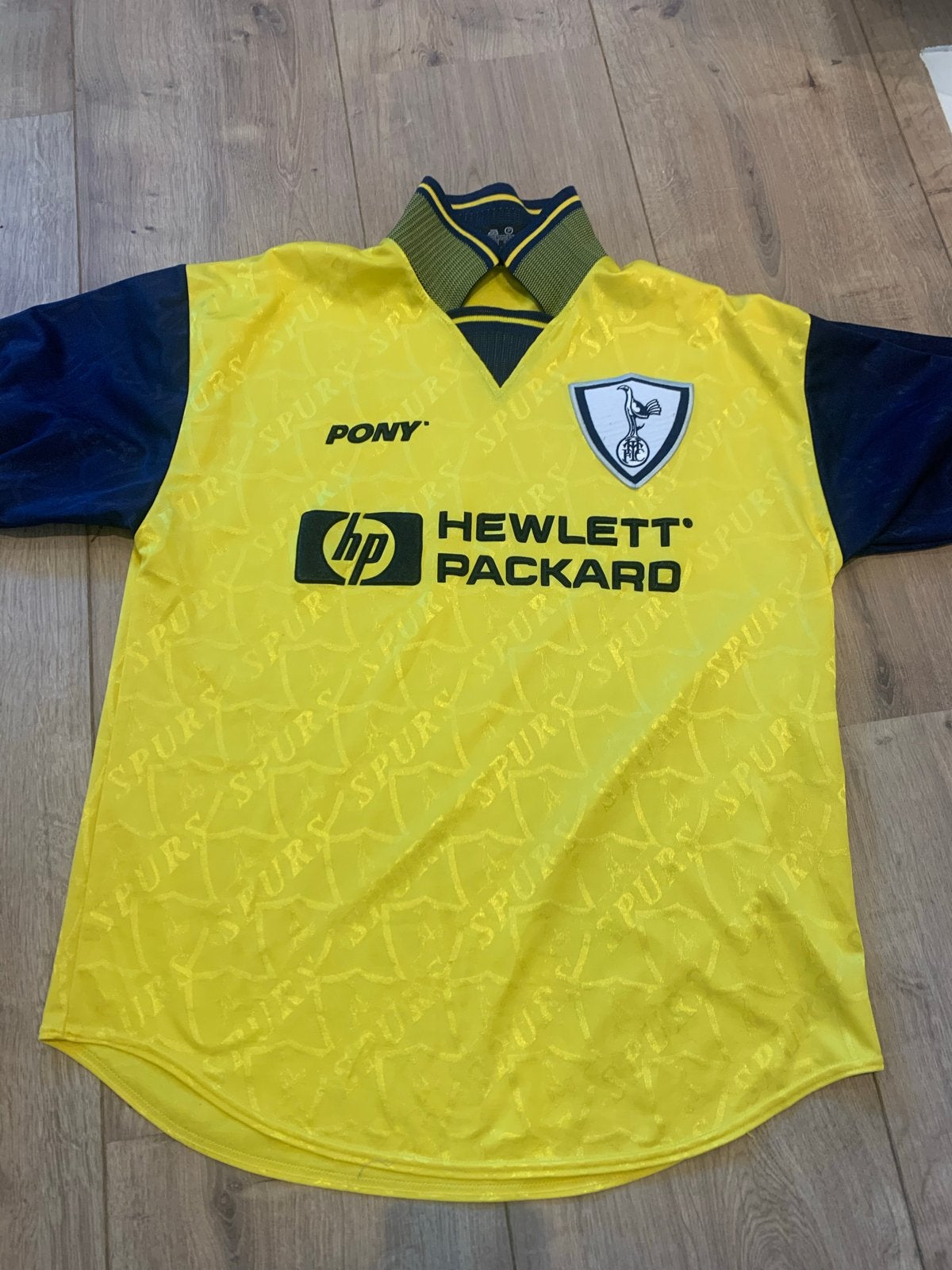 Tottenham Hotspurs shirt jaren 90 - Maat M, Verzamelen, Ophalen of Verzenden, Gebruikt