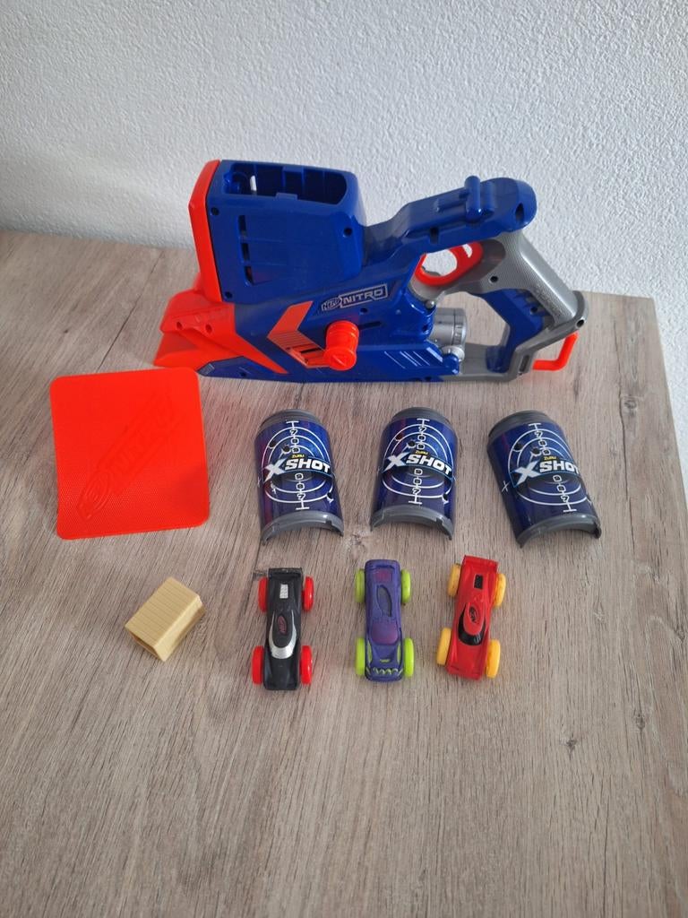 Nerf Nitro set, Ophalen