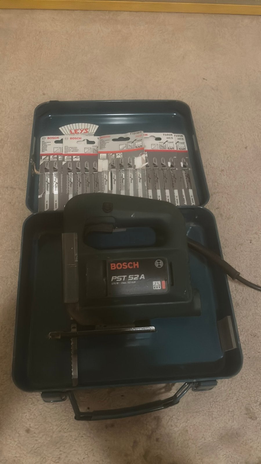 Bosch decoupeerzaag, Ophalen, Gebruikt