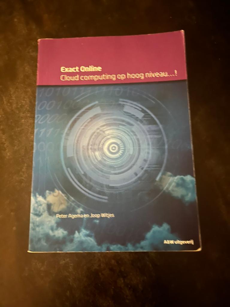 Exact Online: Cloud computing op hoog niveau...!, Gelezen, Software, Ophalen of Verzenden, J.P.J. Witjes; P. Agema