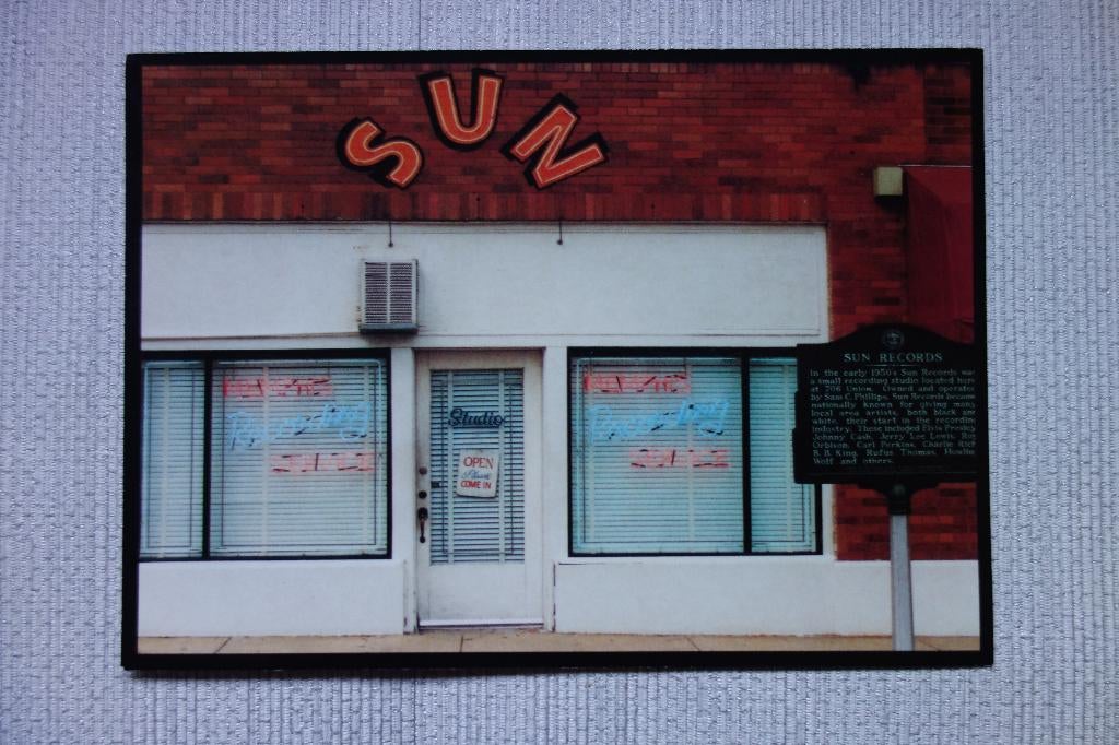 Sun studio 2 briefkaarten grootformaat, Ophalen of Verzenden, Nieuw, Foto of Kaart