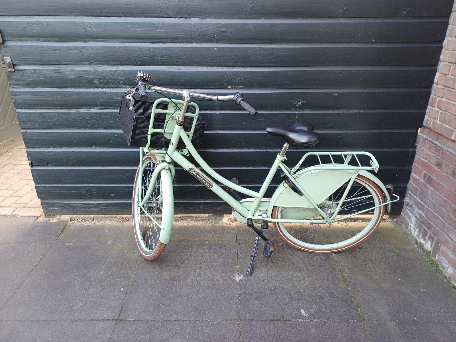 Popal Daily Dutch Basic fiets - mintgroen 26 inch, Fietsen en Brommers, Terugtraprem, Gebruikt, Versnellingen, Popal