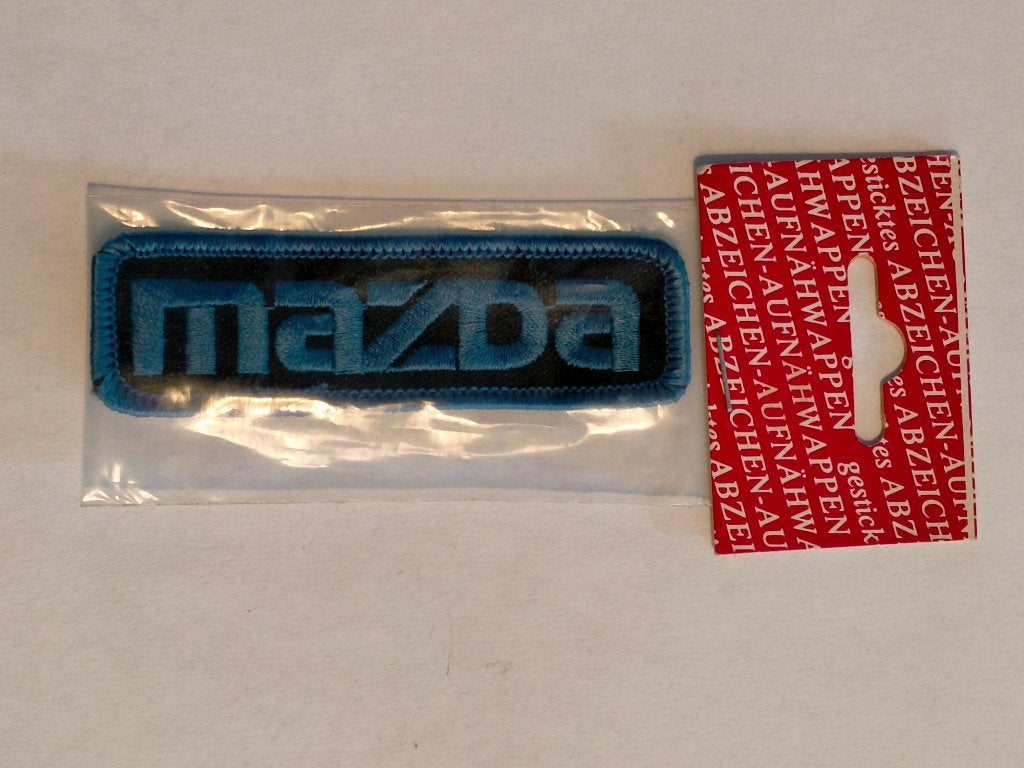 Mazda auto automerk logo patch embleem kleding vintage, Verzamelen, Ophalen of Verzenden, Nieuw, Auto's