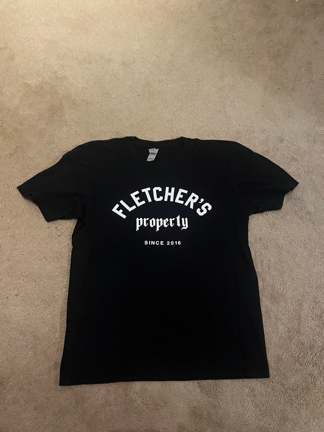 Fletcher tour shirt maat M, Ophalen of Verzenden, Zo goed als nieuw, Zwart