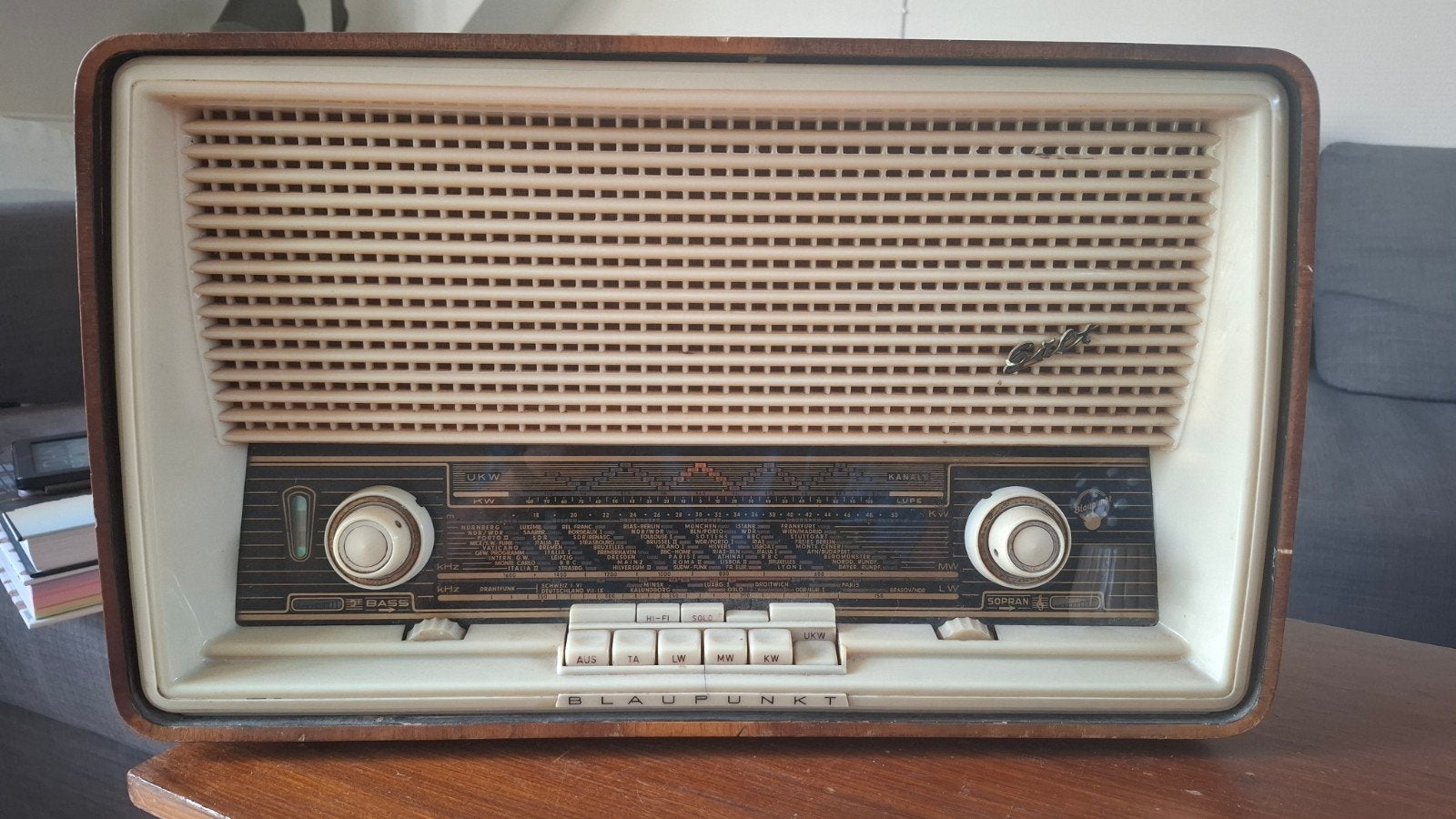 Toffe oude sier radio - Blaupunkt, Ophalen, Niet werkend, Radio
