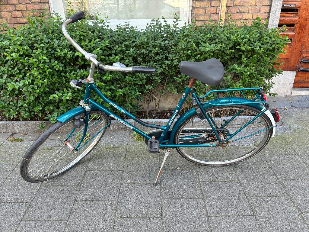 Damesfiets Batavus, Ophalen, Terugtraprem, Gebruikt, Batavus