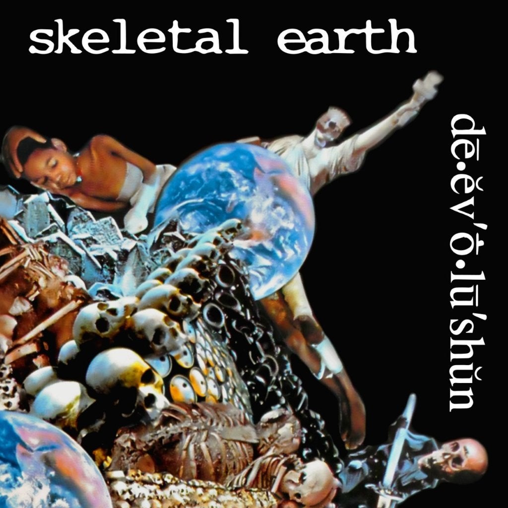 Skeletal Earth ‎– De.ev'o.lu'shun LP US Death Metal 1994, Inclusief insert, Ophalen of Verzenden, Nieuw in verpakking, 12 inch