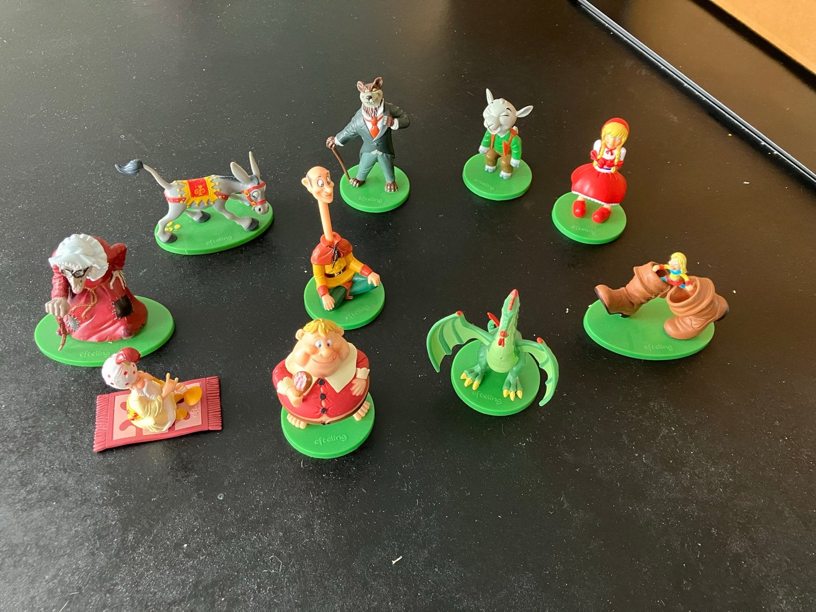 Efteling Sprookjesbos figuren set, Verzamelen, Ophalen of Verzenden, Zo goed als nieuw, Beeldje of Poppetje