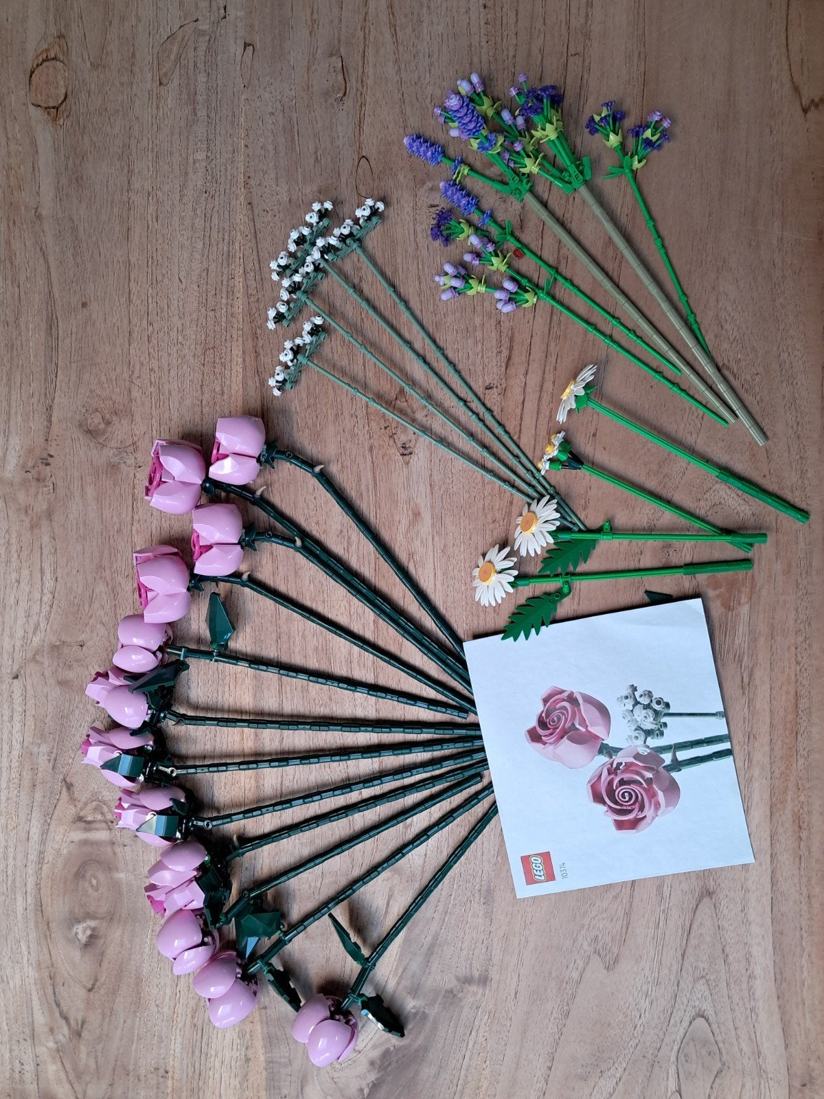 Lego Bloemenboeket 10374 - Prachtige Bloemen, Ophalen of Verzenden, Zo goed als nieuw, Lego