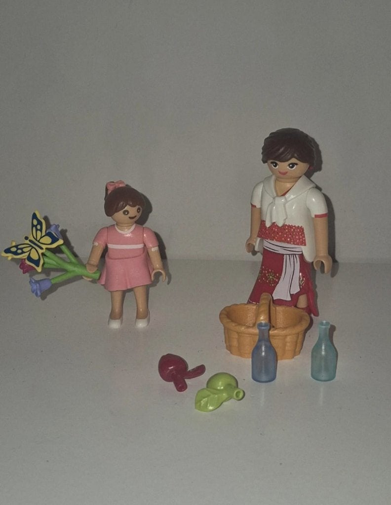 Playmobil set spaanse moeder met kind, Ophalen of Verzenden, Zo goed als nieuw, Complete set