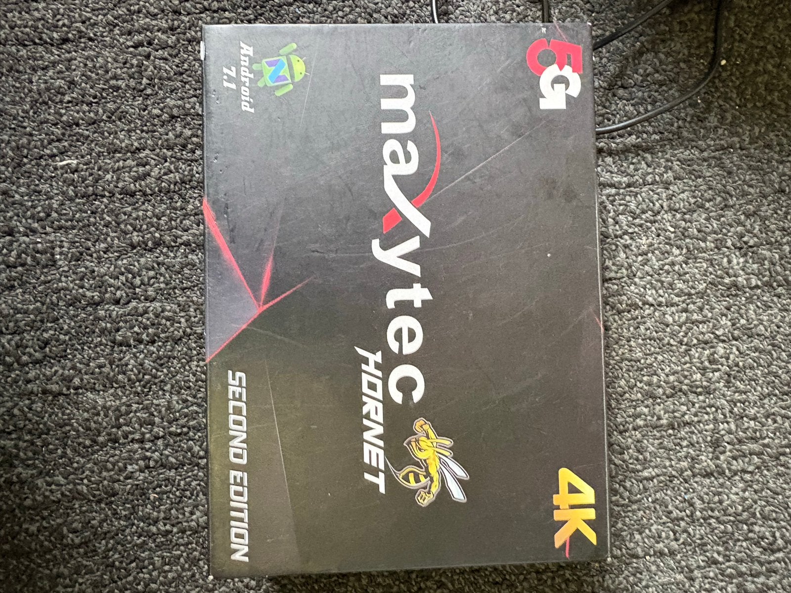 Maxytec Hornet 4K Android TV Box - Tweede Editie, Ophalen, Zo goed als nieuw, HDMI, Zonder harde schijf