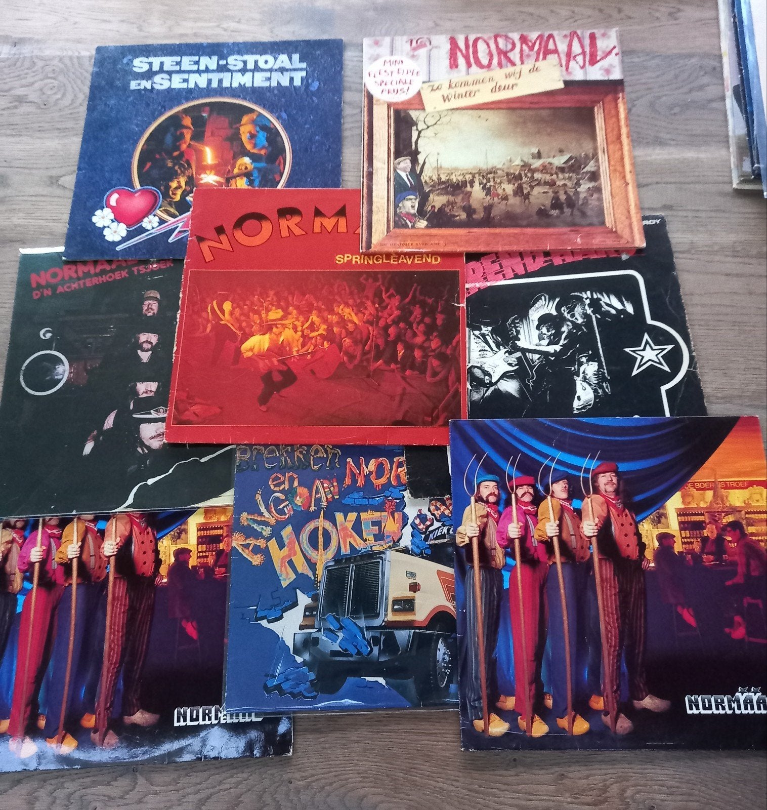 Collectie Normaal lps., LP, Folk, Ophalen of Verzenden, Zo goed als nieuw