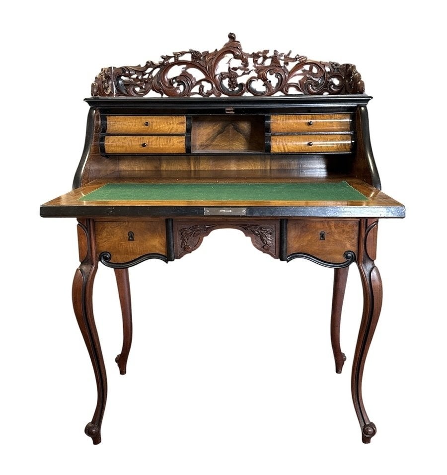 25. Wortelnoten secretaire, Willem III - Nederland, ca. 1870, Ophalen