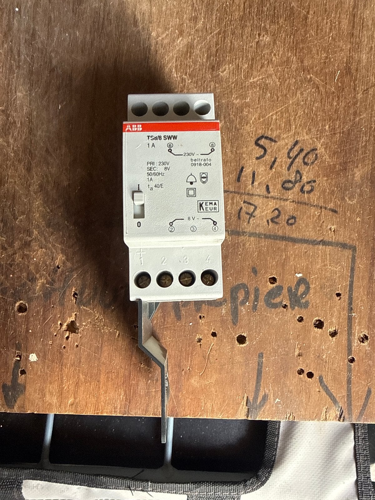ABB TS8/8 SWW Beltransformator - Zo goed als nieuw, Ophalen of Verzenden, Zo goed als nieuw, ABB, Overige typen