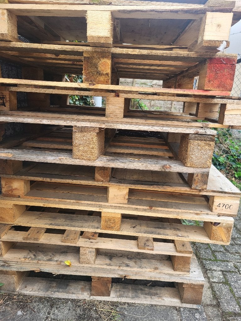 Pallet, Ophalen, Gebruikt, Minder dan 25 mm, Pallet