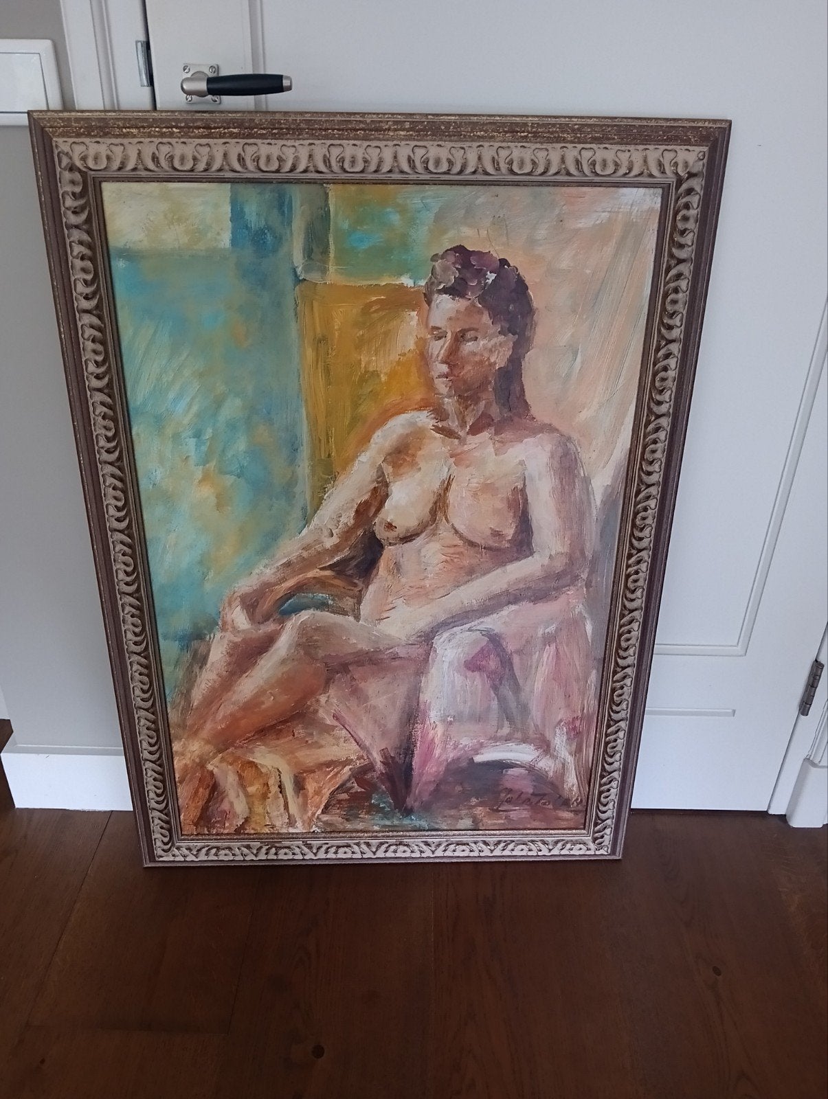 Schilderij voor de lijst, Ophalen