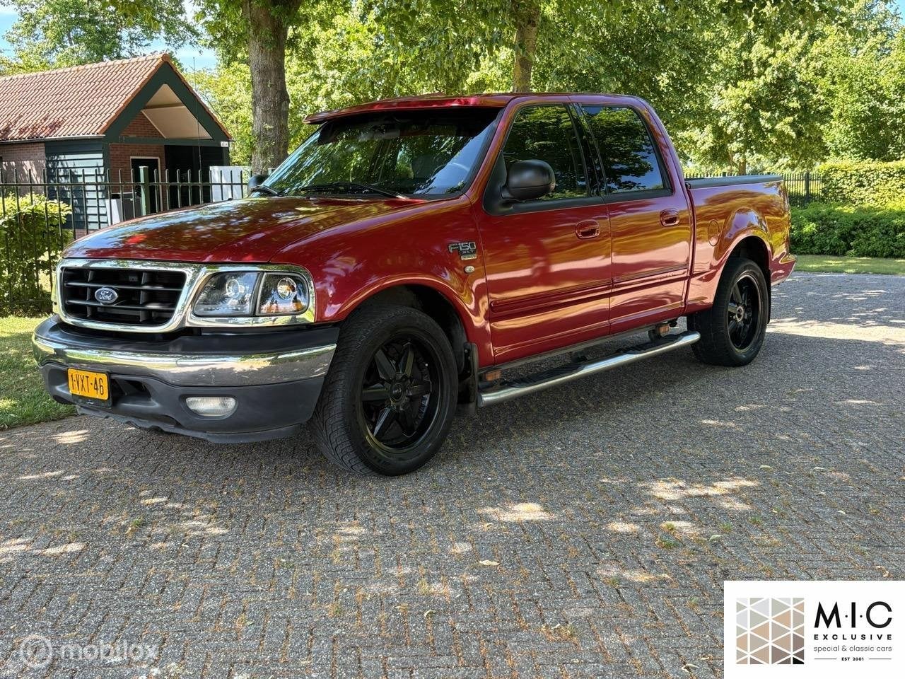 Ford F150 4.6 SuperCrew | Gr. kent. | Motor Revisie Topstaat, Stof, Gebruikt, F-250, Handgeschakeld
